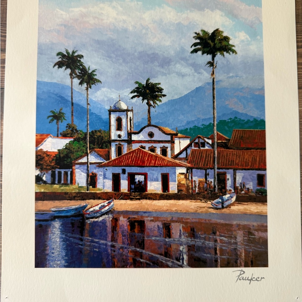 Alex Parker - Reflections 2002 Seriolithograph Art Print